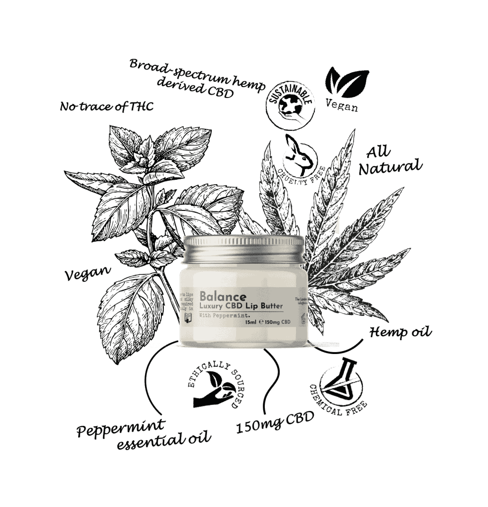 Vegan Lip Balm, All Natural