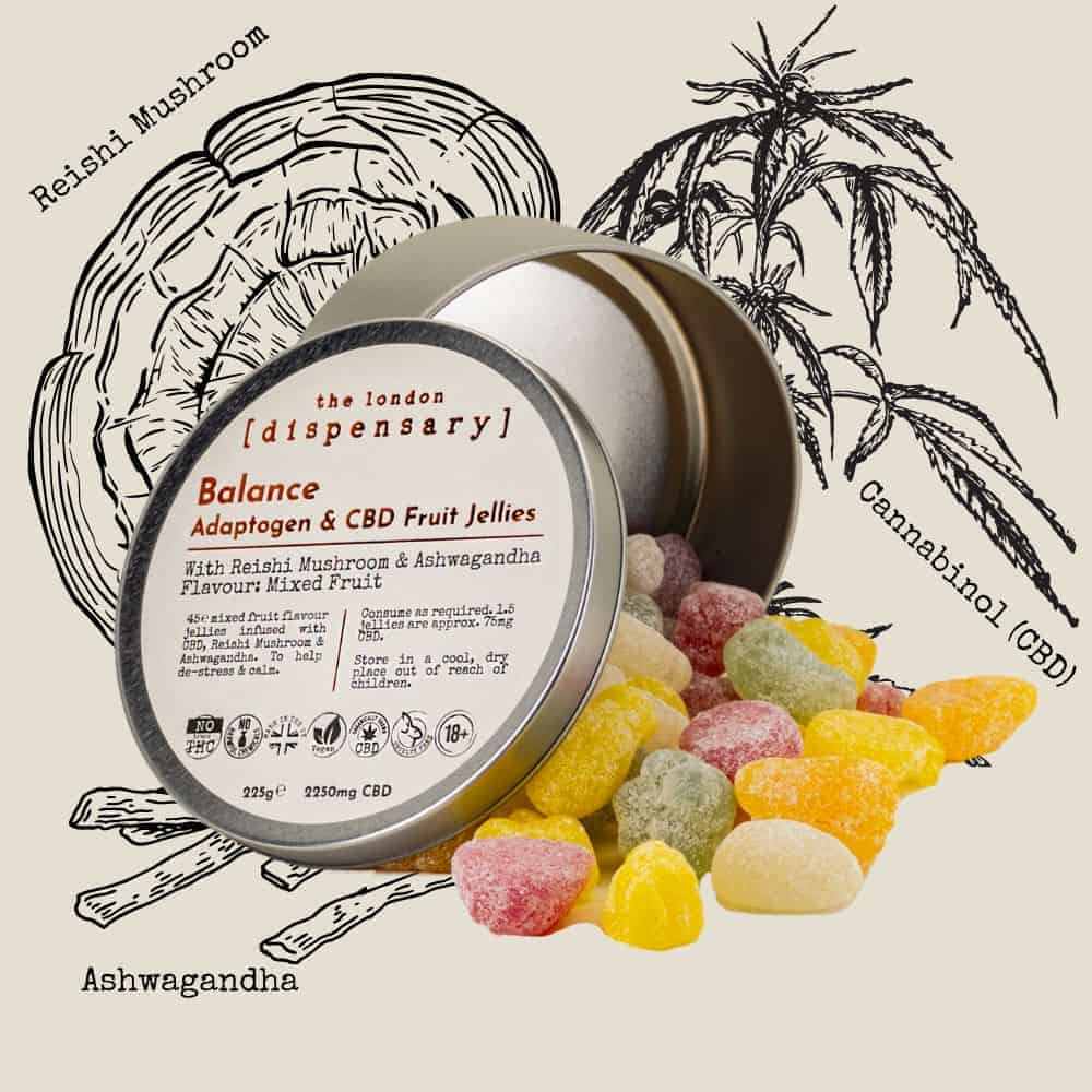 Fruit Jellies Ashwagandha Gummies Uk With Cbd