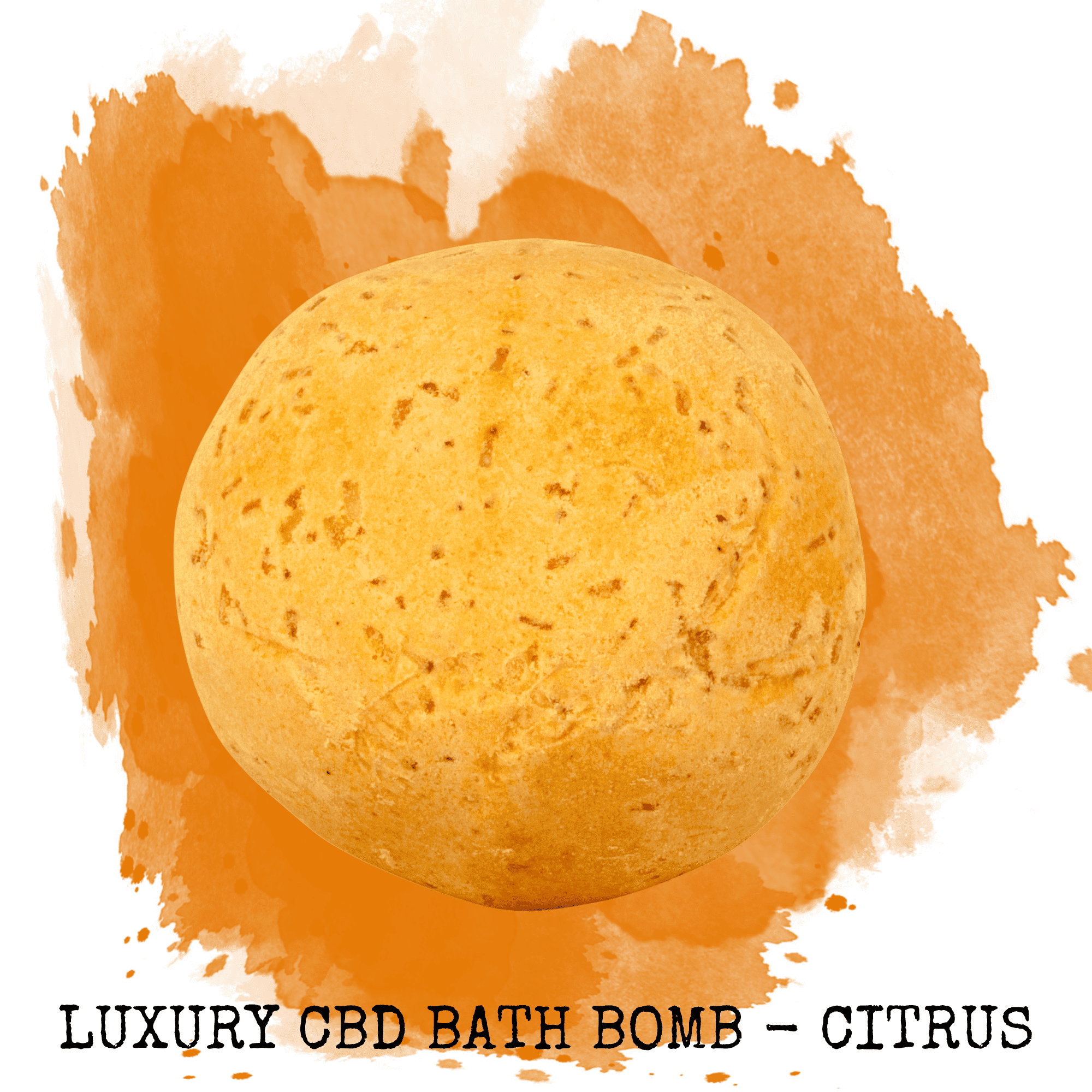 CBD bath bomb UK Citrus