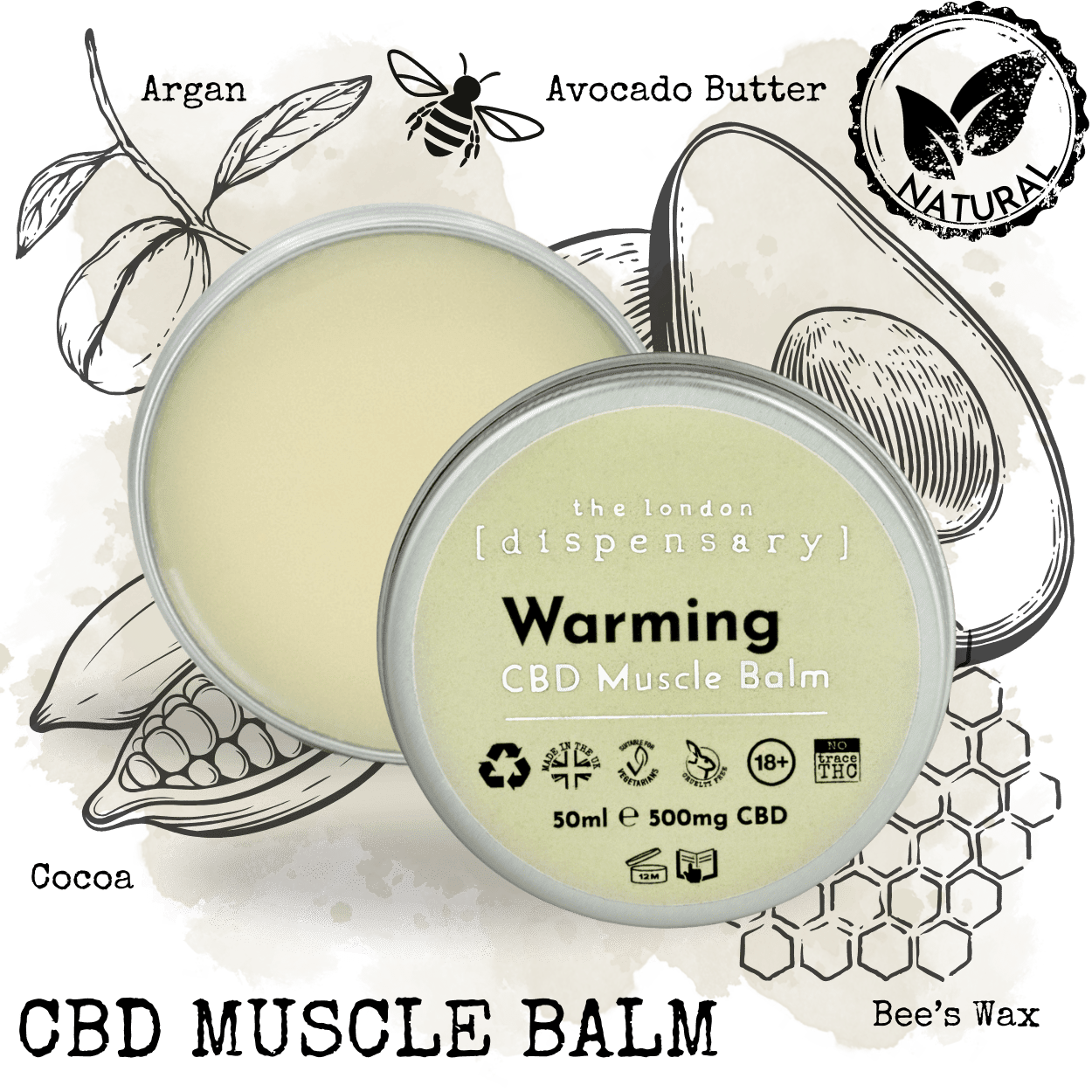CBD Muscle Balm CBD Muscle Balm