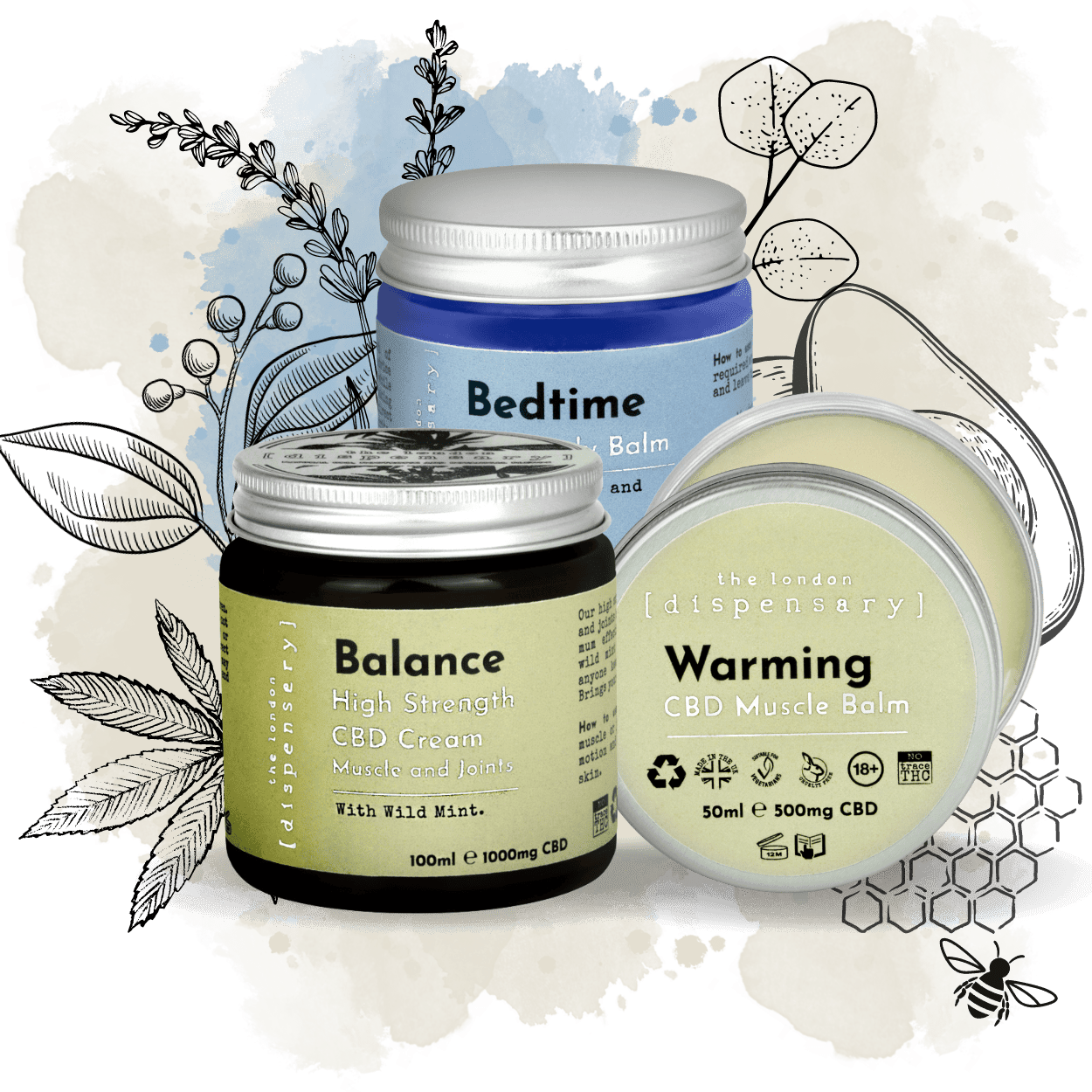 CBD  balm and CBD topicals 
