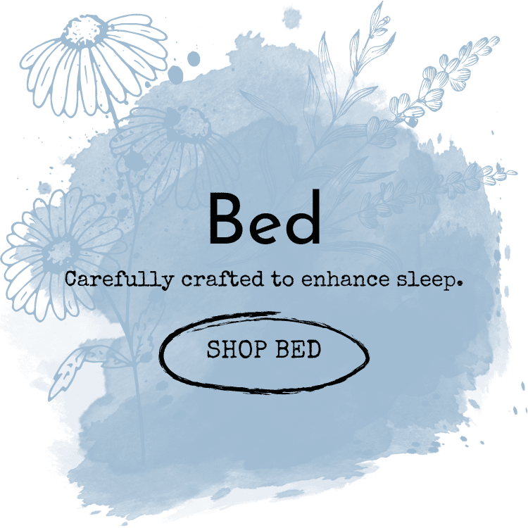 CBD for sleep, bed range
